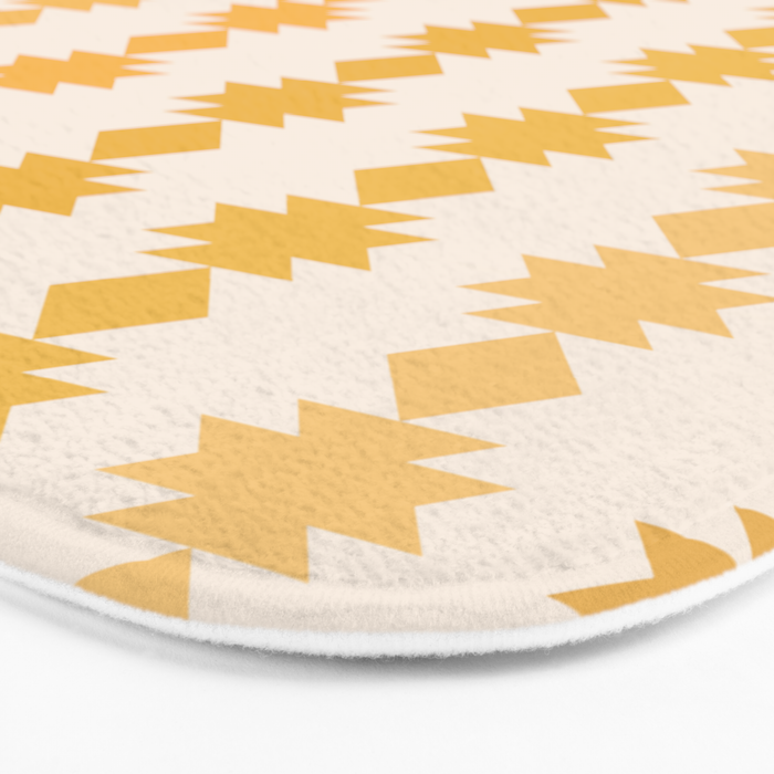 Geometric Southwestern Pattern XXXVI Bath Mat Gallery Image 3