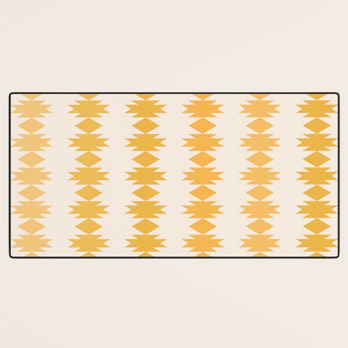 Geometric Southwestern Pattern XXXVI Desk Mat Gallery Image 3