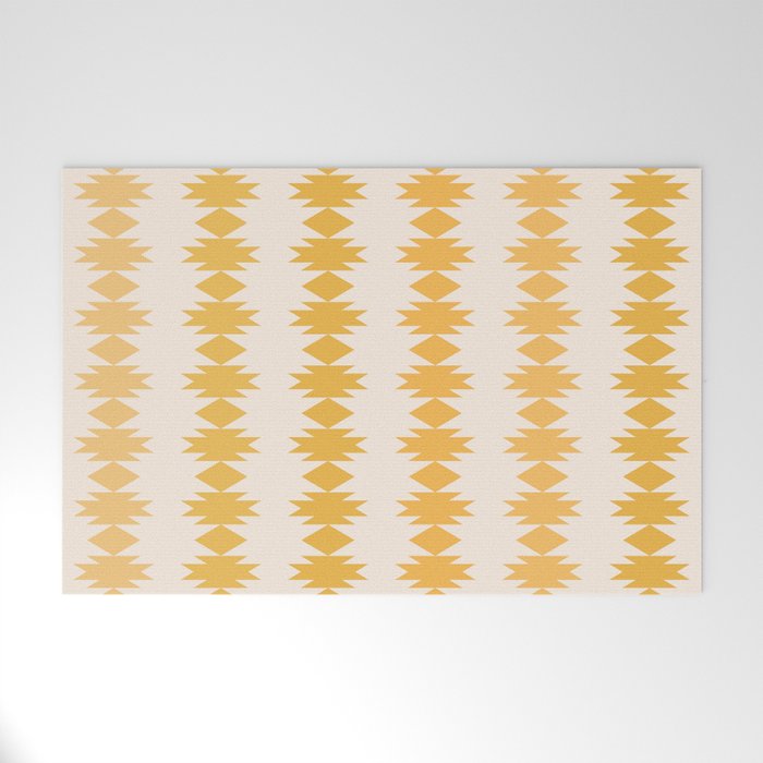 Geometric Southwestern Pattern XXXVI Welcome Mat Gallery Image 1