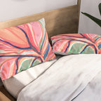 Flower Market Tropical Art Pillow Sham Gallery Image 2