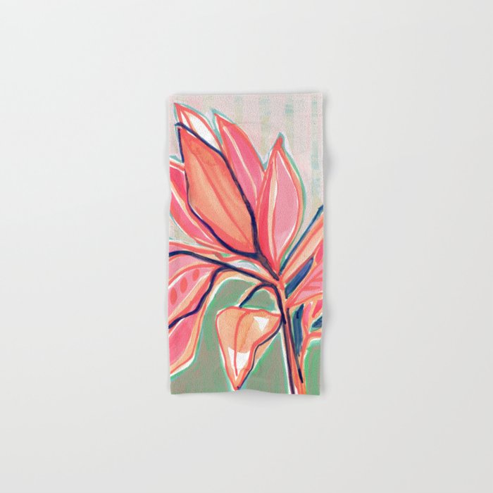 Flower Market Tropical Art Bath Towel Gallery Image 1