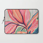 Flower Market Tropical Art Laptop Sleeve Gallery Image 1