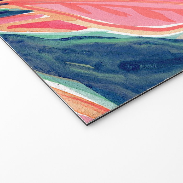 Flower Market Tropical Art Welcome Mat Gallery Image 2