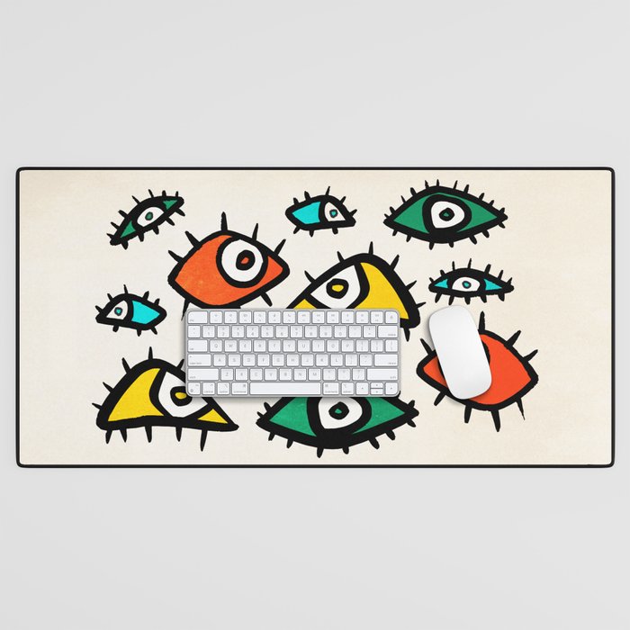 The Eyes Desk Mat Gallery Image 1