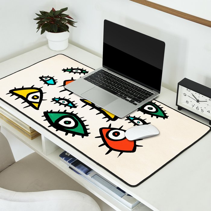 The Eyes Desk Mat Gallery Image 2