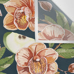 Tropical flowers autumn field D Wall Tapestry Gallery Image 3