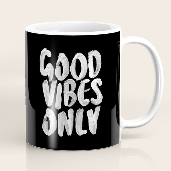 Good Vibes Only Coffee Mug Gallery Image 1