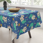 Pretty Purrmaids - Cat Mermaids Tablecloth Gallery Image 3