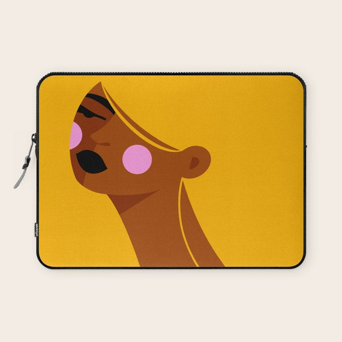 Fluffy Hair Laptop Sleeve Gallery Image 1