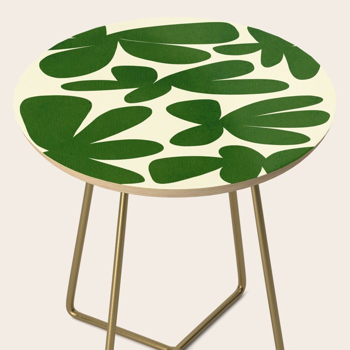 Abstract-botanical 35 green Side Table Gallery Image 2