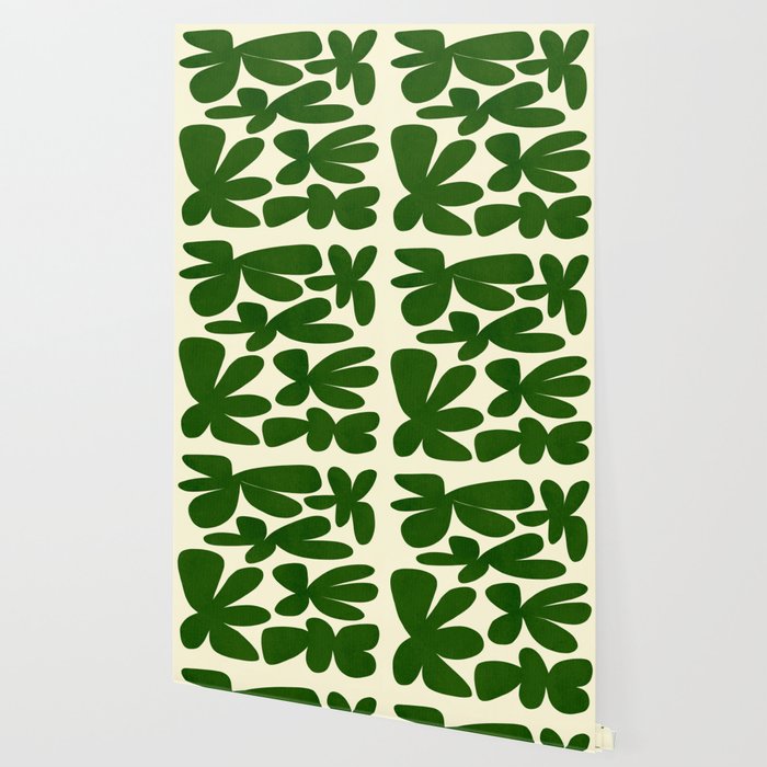 Abstract-botanical 35 green Wallpaper Gallery Image 2