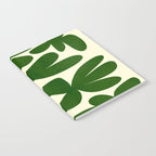 Abstract-botanical 35 green Notebook Gallery Image 2