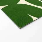 Abstract-botanical 35 green Welcome Mat Gallery Image 2