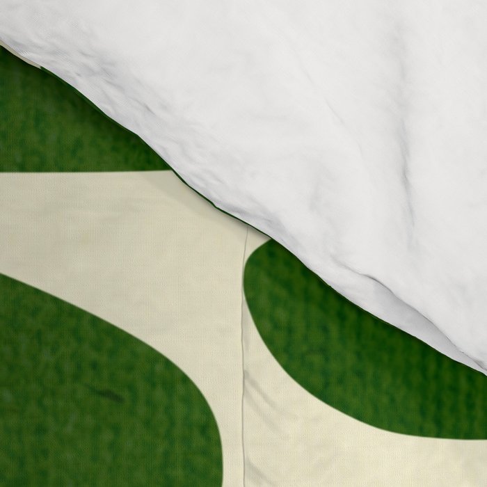 Abstract-botanical 35 green Comforter Gallery Image 4