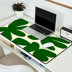 Abstract-botanical 35 green Desk Mat Gallery Image 2