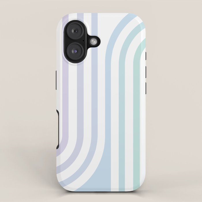 Bold Curvature Stripes XVII iPhone Case Gallery Image 1