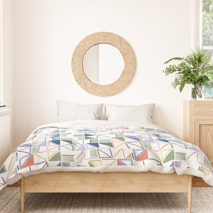 Abstract forms of lines 77G Duvet Cover Gallery Image 3