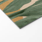 Abstract Art Tropical Leaves 4 Welcome Mat Gallery Image 2