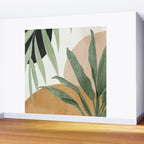 Abstract Art Tropical Leaves 4 Wall Mural Gallery Image 2