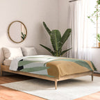 Abstract Art Tropical Leaves 4 Comforter Gallery Image 2