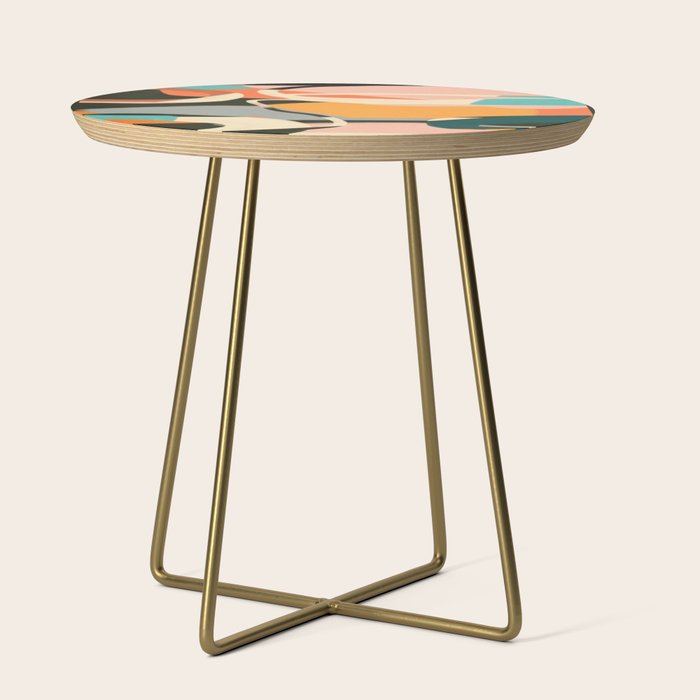 Modern Abstract Art 110 Side Table Gallery Image 1