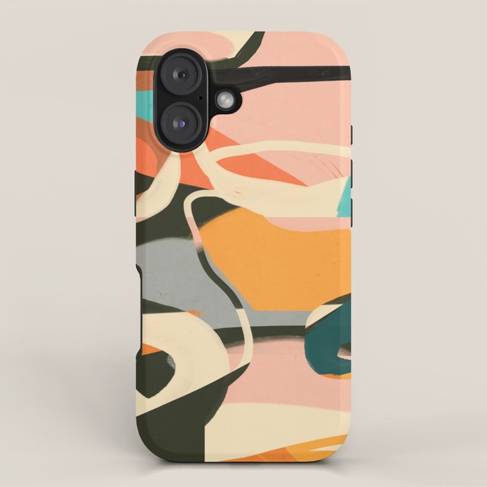 Modern Abstract Art 110 iPhone Case Gallery Image 1