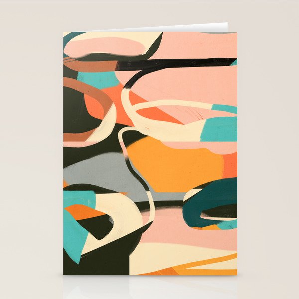 Modern Abstract Art 110 Stationery Card Gallery Image 1