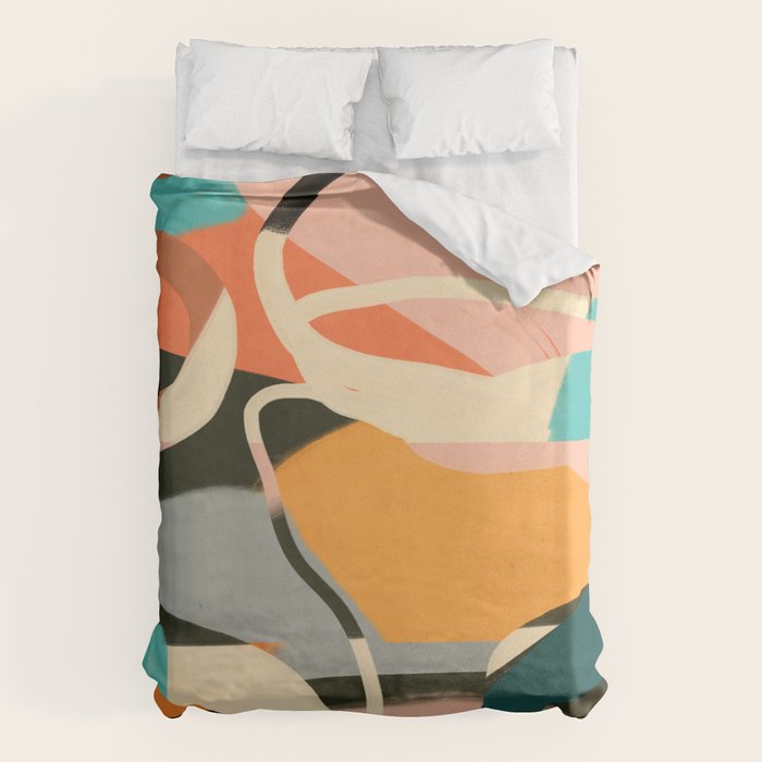 Modern Abstract Art 110 Duvet Cover Gallery Image 6