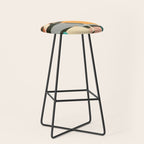 Modern Abstract Art 110 Stool Gallery Image 1