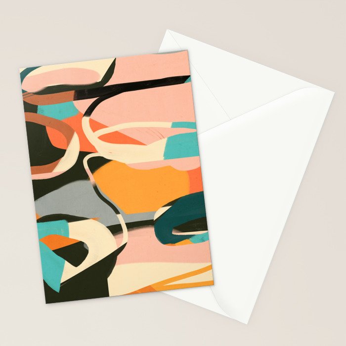 Modern Abstract Art 110 Stationery Card Gallery Image 2