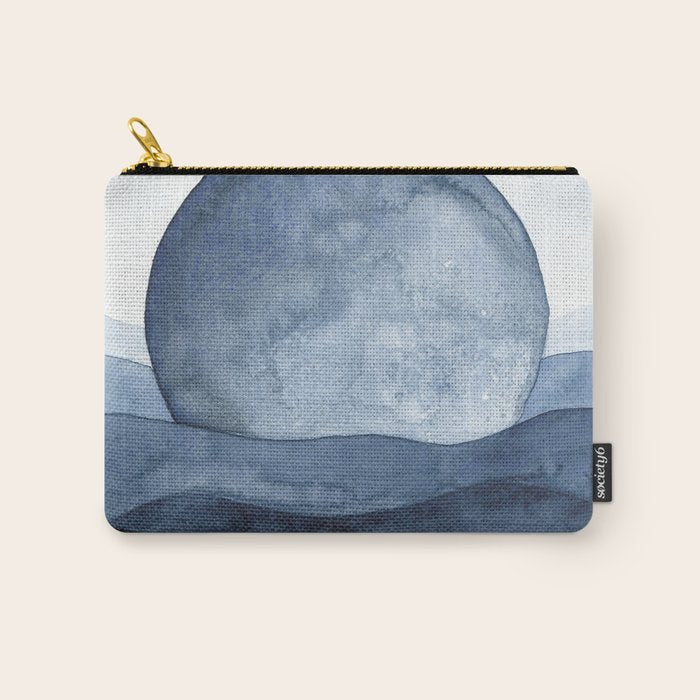 Moon Landscape Carry All Pouch Gallery Image 1