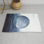 Moon Landscape Rug Gallery Image 1