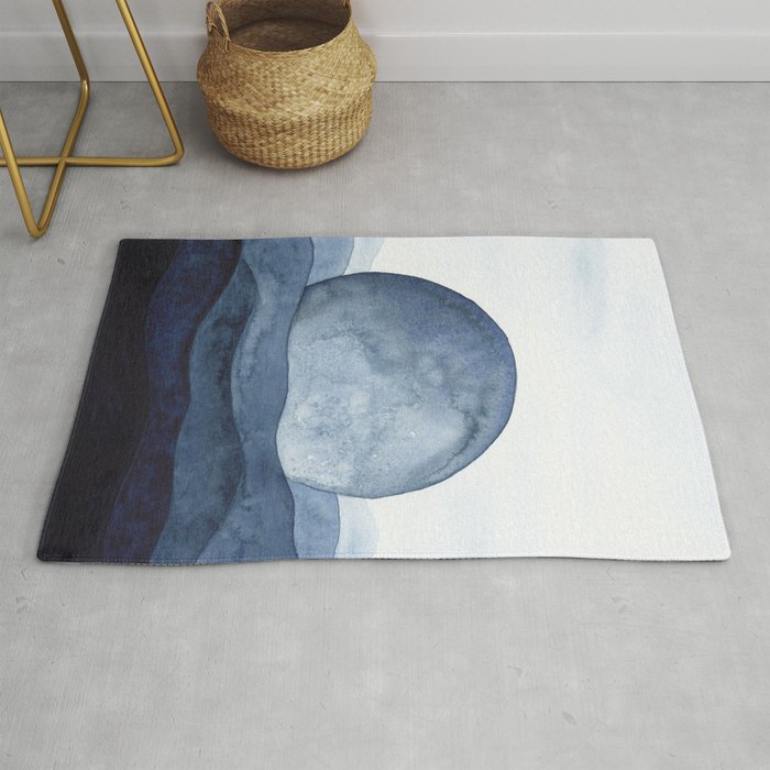 Moon Landscape Rug Gallery Image 1