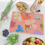VINTAGE GARDEN PEACH Cutting Board Gallery Image 2