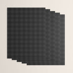 grey and black plaid Wrapping Paper Gallery Image 3