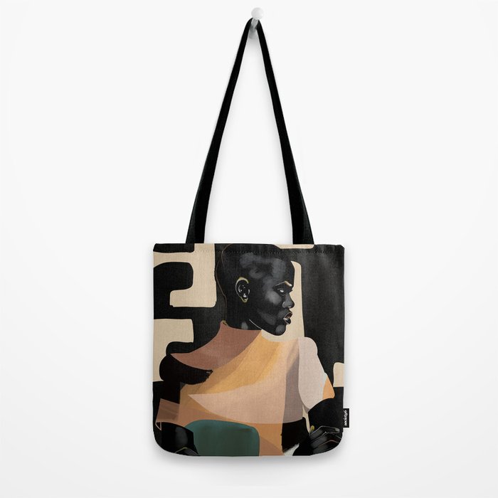Portrait in Form Tote Bag Gallery Image 2