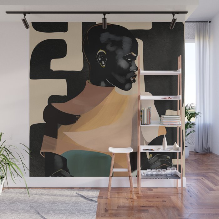 Portrait in Form Wall Mural Gallery Image 1