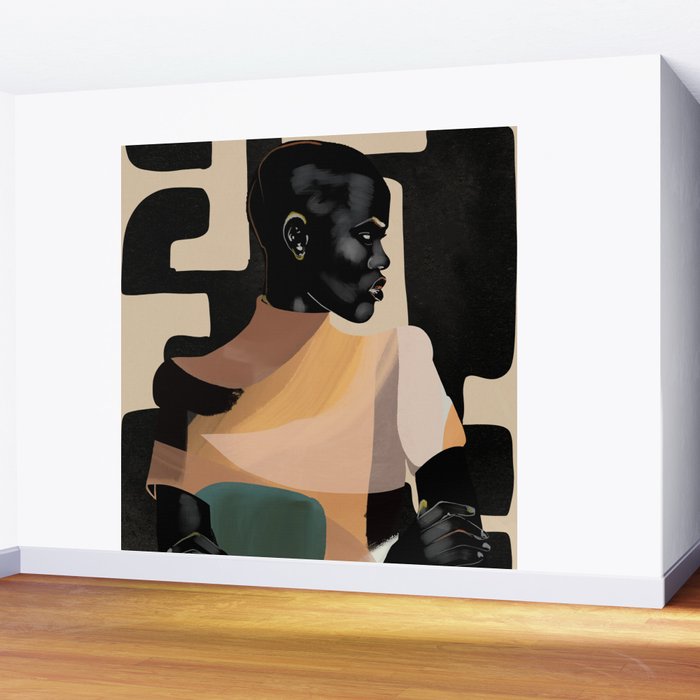 Portrait in Form Wall Mural Gallery Image 2