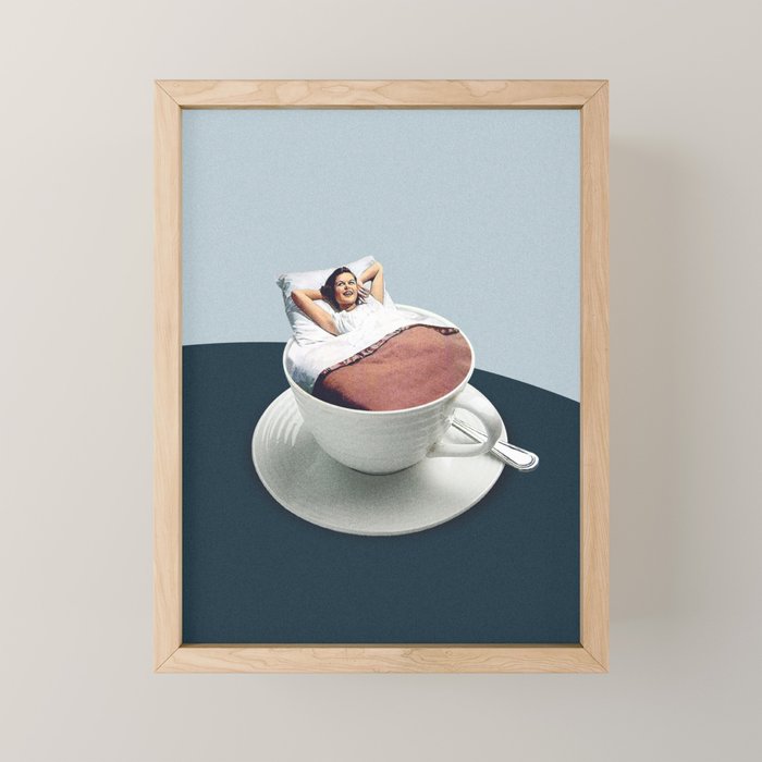 Morning rituals Mini Art Print Gallery Image 1