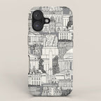 Washington DC toile gray iPhone Case Gallery Image 1