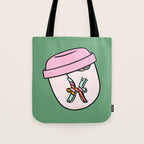 Pisces Keychain Tote Bag Gallery Image 1