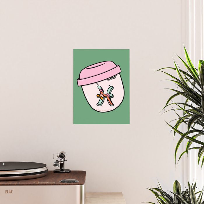 Pisces Keychain Poster Gallery Image 2