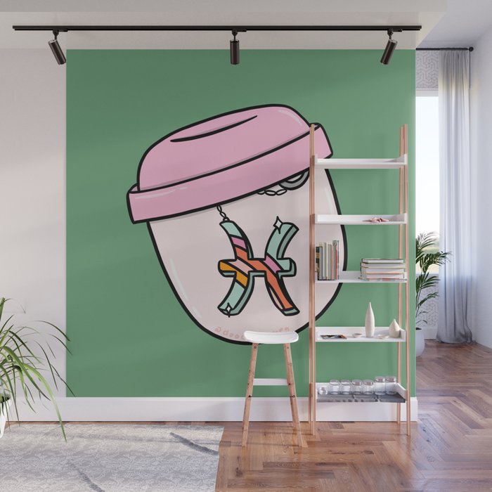 Pisces Keychain Wall Mural Gallery Image 1