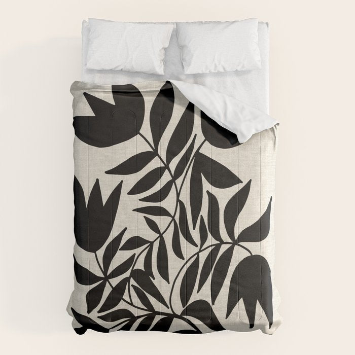 Triple Lip Vining Tulip Comforter Gallery Image 1