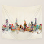 melbourne australia Wall Tapestry Gallery Image 4