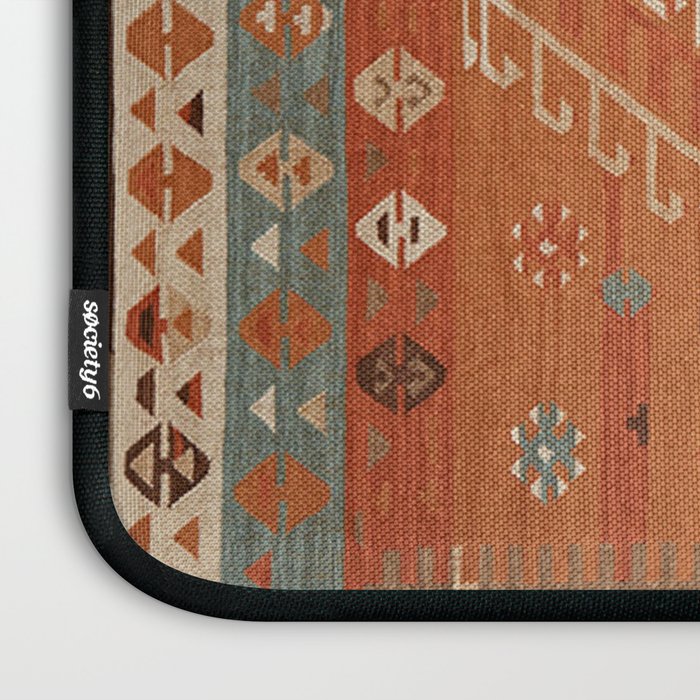 Heritage Traditional Moroccann Rug Design Laptop Sleeve Gallery Image 3
