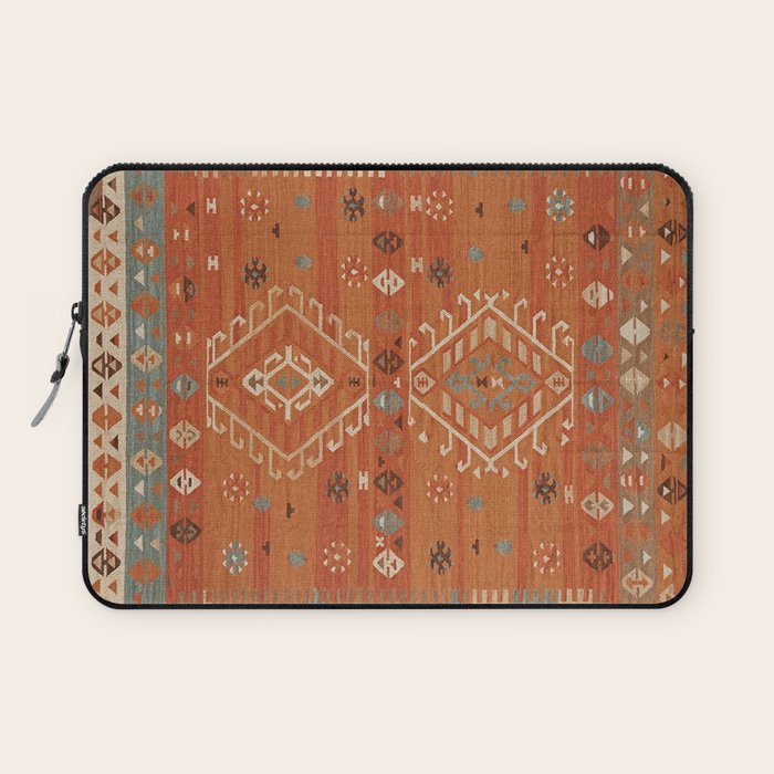 Heritage Traditional Moroccann Rug Design Laptop Sleeve Gallery Image 1