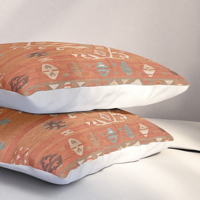 Heritage Traditional Moroccann Rug Design Pillow Sham Gallery Image 3