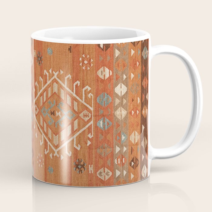Heritage Traditional Moroccann Rug Design Coffee Mug Gallery Image 1
