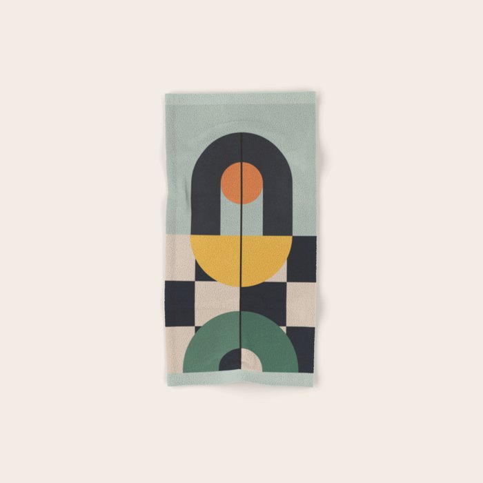 Geometric Abstraction 73 Bath Towel Gallery Image 1